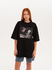 Футболка 1/6 Kuzkina Mother Jordan Tee (oversize fit) Black фото 8