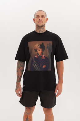 Футболка 1/6 Lil Push Tee (oversize fit) Black фото