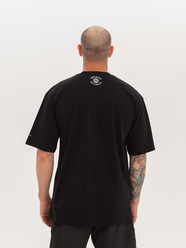 Футболка 1/6 Lil Push Tee (oversize fit) Black фото 9