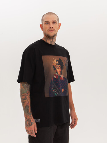 Футболка 1/6 Lil Push Tee (oversize fit) Black фото 10