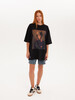 Футболка 1/6 Lil Push Tee (oversize fit) Black фото 7