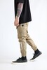 Джоггеры BLK CROWN Thunder logo Beige фото 4