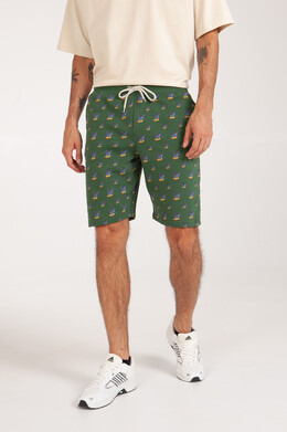 Шорты ЗАПОРОЖЕЦ Ditch Classic Ping-Pong Shorts Green фото