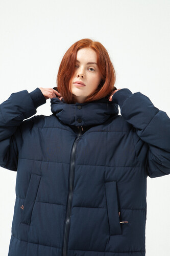 Куртка ЗАПОРОЖЕЦ Baikal Long Dark Navy фото 15