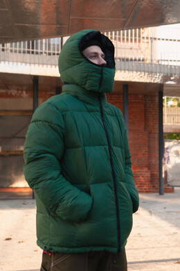 Куртка SKILLS Taurus Reversible Puff Jacket Black/B.Green фото