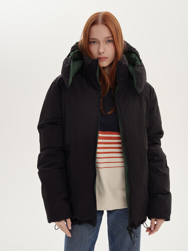 Куртка SKILLS Taurus Reversible Puff Jacket Black/B.Green фото 20