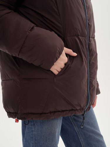 Куртка SKILLS Taurus Reversible Puff Jacket Sea Navy/Brown фото 21