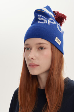 Шапка ЗАПОРОЖЕЦ Petushok Sport Retro Blue фото 2