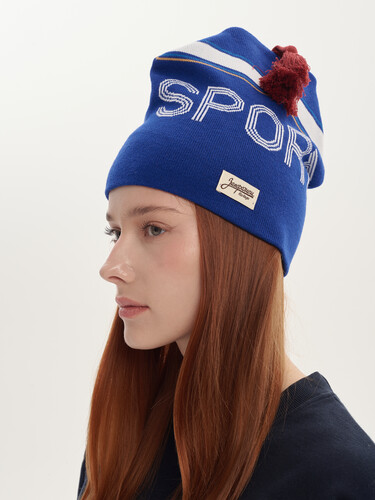 Шапка ЗАПОРОЖЕЦ Petushok Sport Retro Blue фото 20