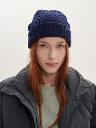 Шапка ЗАПОРОЖЕЦ Short Beanie Navy фото 7