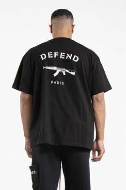 Футболка DEFEND Arms Preftee Regular Black фото 2