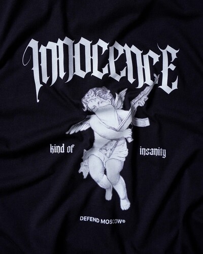 Футболка DEFEND Innocence Tee Black фото 10