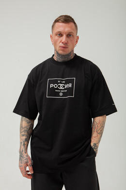 Футболка 1/6 POCCNR № 1/6 Tee (oversize fit) Black фото