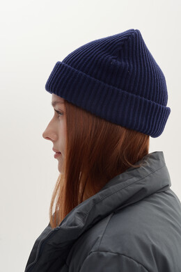 Шапка ЗАПОРОЖЕЦ Short Beanie Navy фото 2