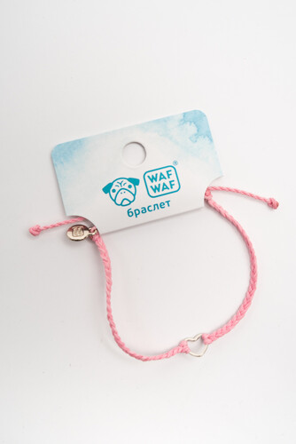 Браслеты с шармом WAF-WAF Серебряное Сердце фото 2