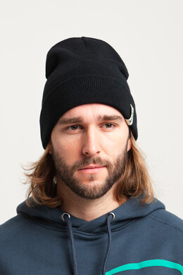 Шапка TRUESPIN Basic Beanie Black фото 2