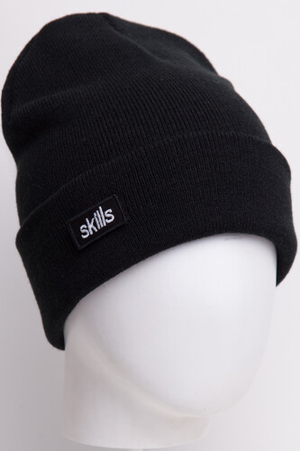 Шапка SKILLS Patch Black FW19 фото 7
