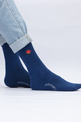 Носки ЗАПОРОЖЕЦ Muhomor Pro Socks Navy фото