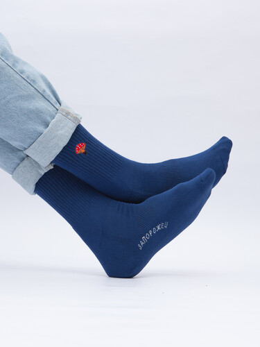 Носки ЗАПОРОЖЕЦ Muhomor Pro Socks Navy фото 15