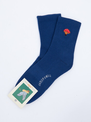 Носки ЗАПОРОЖЕЦ Muhomor Pro Socks Navy фото 23