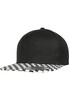 Бейсболка YUPOONG Checkerboard Snapback Black/White фото