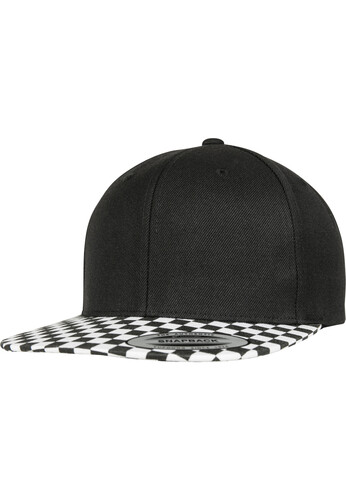 Бейсболка YUPOONG Checkerboard Snapback Black/White фото 6