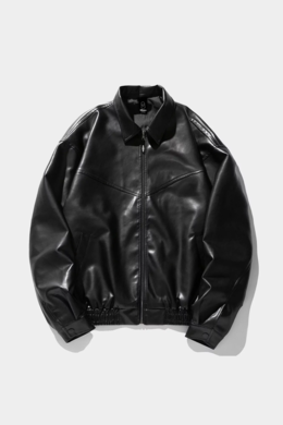 Куртка SHMOT "Leather Jacket" Черный фото