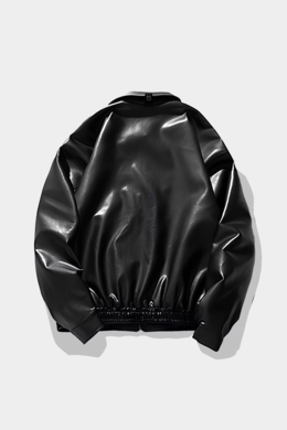 Куртка SHMOT "Leather Jacket" Черный фото 2