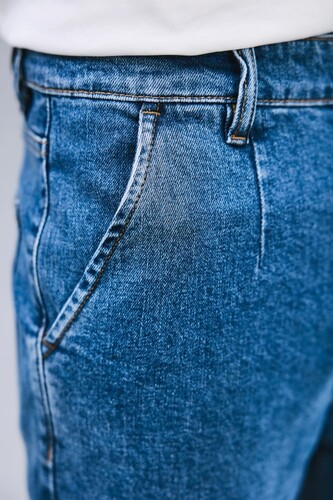 Джинсы DAP86 DP006-6 Голубой фото 10