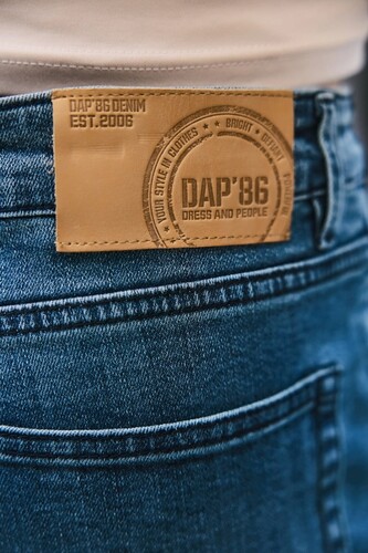 Джинсы DAP86 DPA1-5 Темно-Синий фото 11