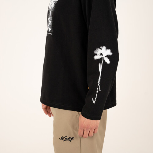 Лонгслив LARRY Flower Black фото 13
