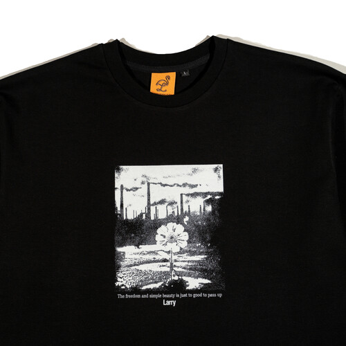 Лонгслив LARRY Flower Black фото 8