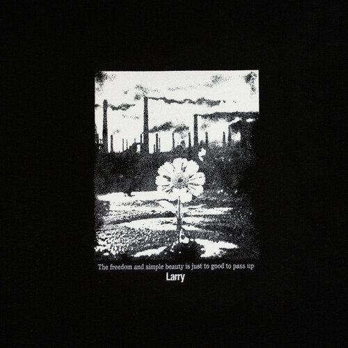 Лонгслив LARRY Flower Black фото 9