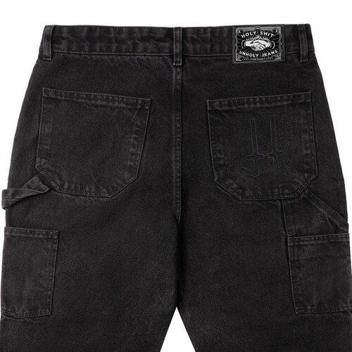 Чёрные джинсы TEETAGE (с упаковкой) Черный фото 9