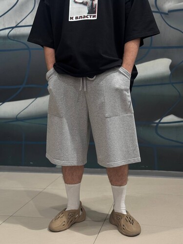 Шорты 4.0 DUDKIN7 Серый Меланж фото 3