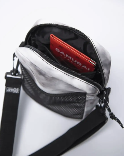 Сумка мессенджер EXHAUST Искусство Тай Дай Серый фото 19