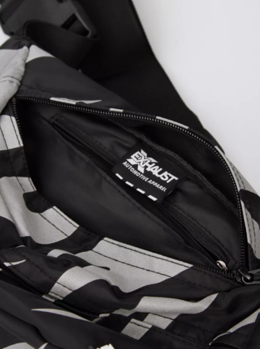 Сумка поясная EXHAUST Flame Черный фото 10