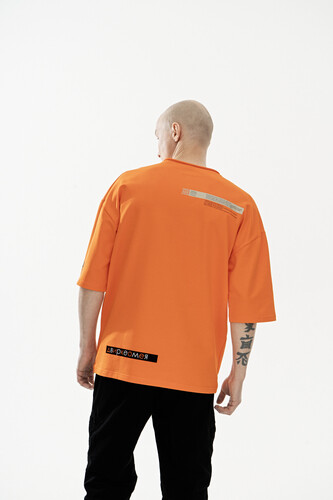 Футболка AV wear Черный Цветной Оранжевый фото 12