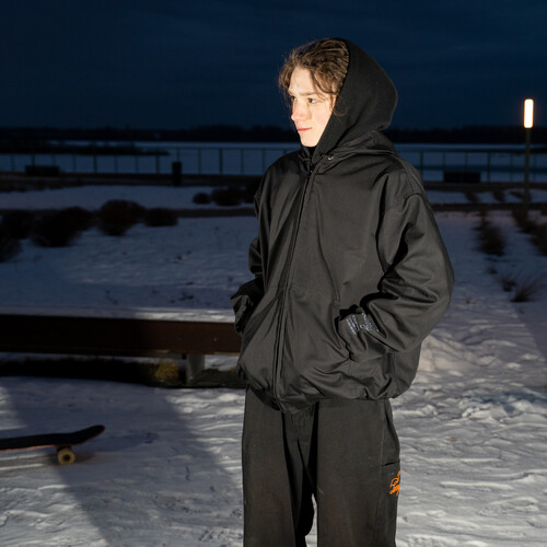 Куртка LARRY Canvas Jacket Black фото 7