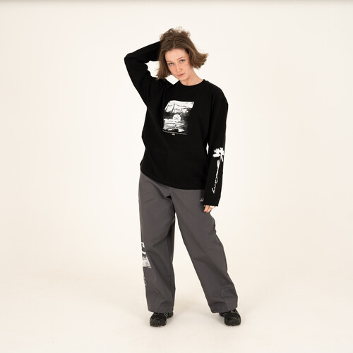 Штаны LARRY REGULAR FIT Industrial Print Grey фото 13