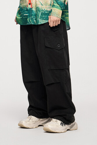 Брюки TRUESPIN Worker Pocket Черный фото 6