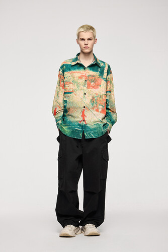 Брюки TRUESPIN Worker Pocket Черный фото 7