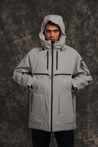 Куртка SKILLS Ursus Arctos Ice Grey фото 13
