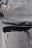 Свитшот 108 Hertz Half-zip Washed Grey фото 3