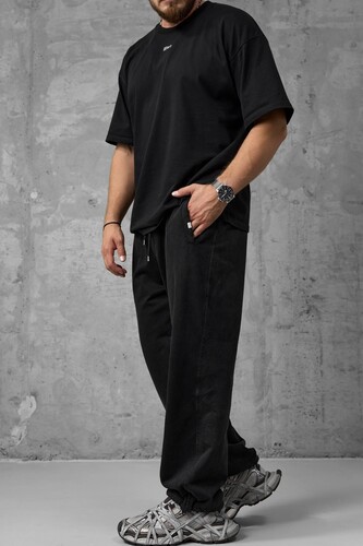 Штаны 108 Hertz Washed Black фото 6