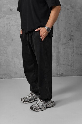 Штаны 108 Hertz Washed Black фото 8