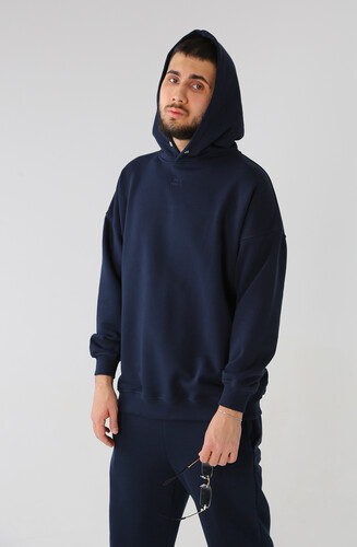 Худи NICE TWICE Темно-Синий фото 13