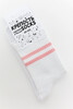 Носки КРЕПОСТЬ SOCKS Полосы белые Розовый фото 4