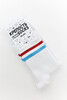 Носки КРЕПОСТЬ SOCKS Полосы белые Красный/Голубой фото 4
