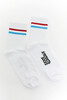 Носки КРЕПОСТЬ SOCKS Полосы белые Красный/Голубой фото 5